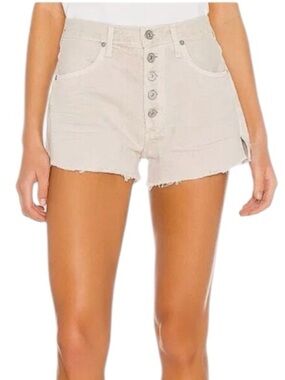 Citizens of Humanity Annabell Raw Hem Button fly shorts size women’s 27